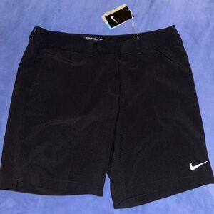 Nike Golf black Dri-fit shorts size 12 NWT